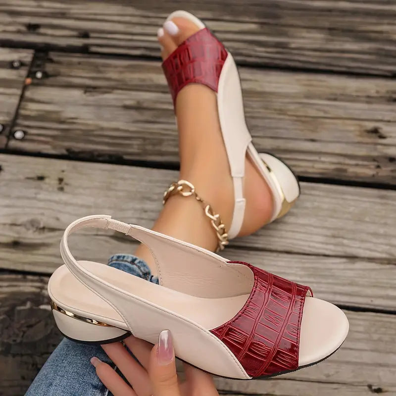 Triana | Tacones Destalonados Elegantes