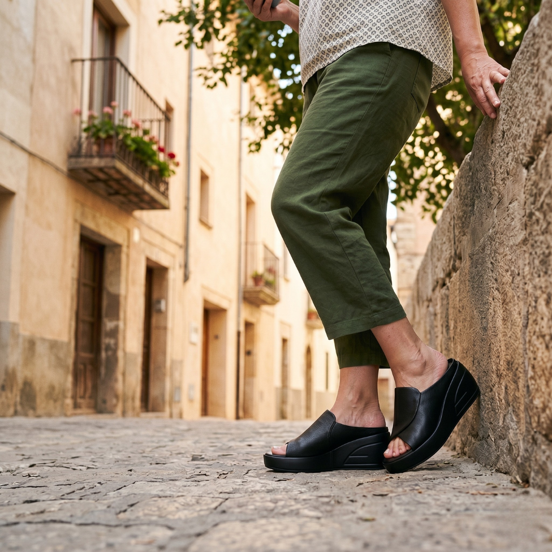 Sara | Sandalias ortopédicas de cuña
