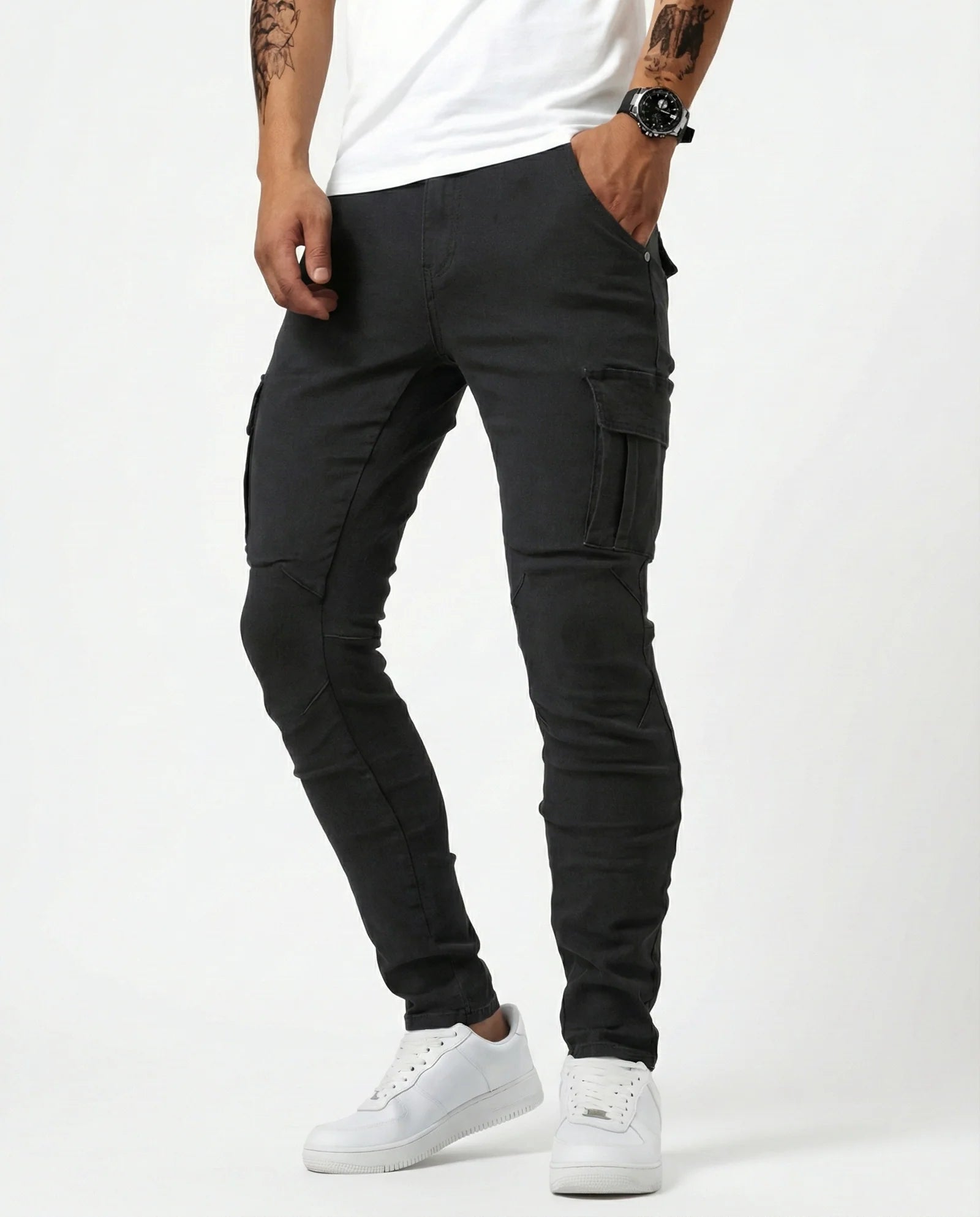 Juan | Pantalón Cargo Elástico