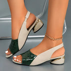 Triana | Tacones Destalonados Elegantes
