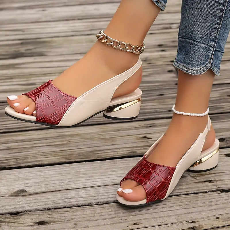 Triana | Tacones Destalonados Elegantes