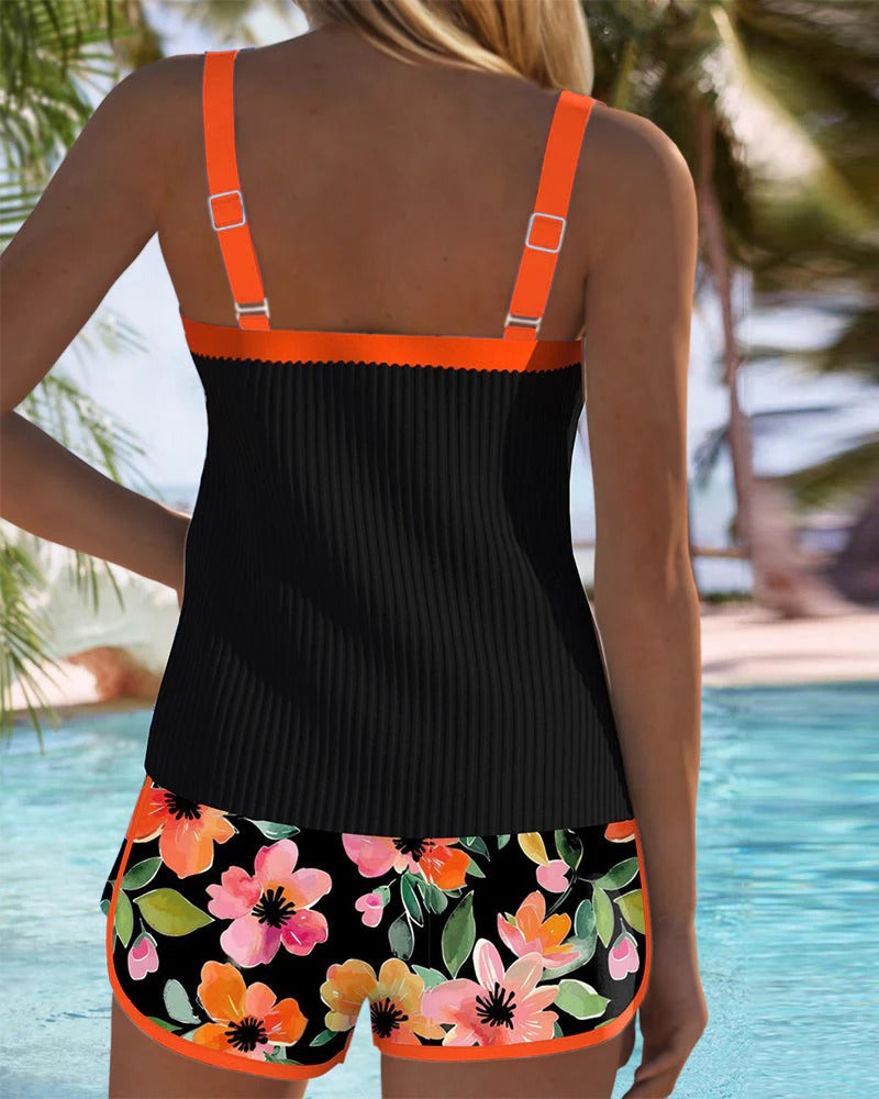 Ibiza | Conjunto Tankini Elegante de Dos Piezas