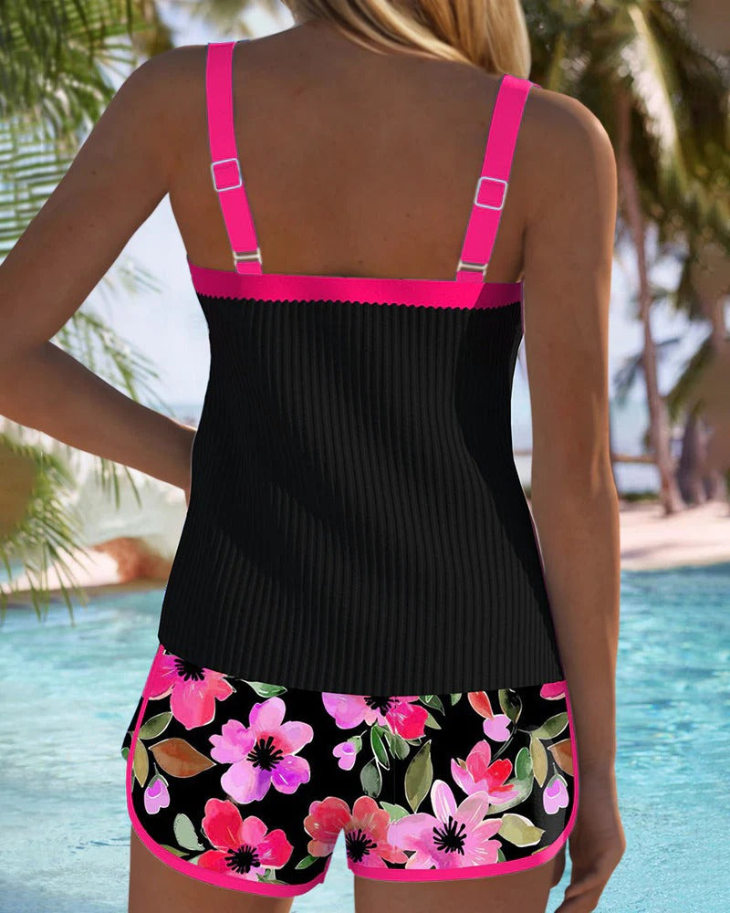 Ibiza | Conjunto Tankini Elegante de Dos Piezas