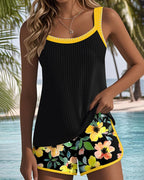 Ibiza | Conjunto Tankini Elegante de Dos Piezas
