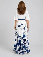 Valentina | Vestido Maxi Halter Floral