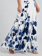 Valentina | Vestido Maxi Halter Floral