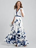 Valentina | Vestido Maxi Halter Floral