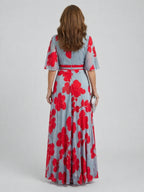 Valentina | Vestido Maxi Halter Floral