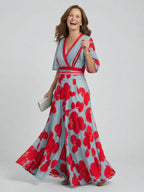 Valentina | Vestido Maxi Halter Floral