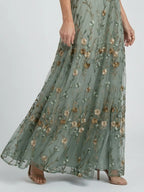 Valentina | Vestido Maxi Halter Floral