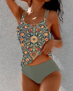 Madrid | Conjunto Tankini Floral Vintage