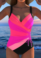 Catalina | Bañador Elegante de Estampado Vibrante